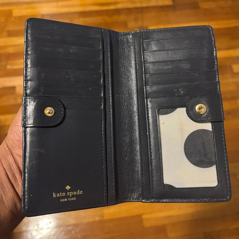 Kate Spade Black Leather wallet